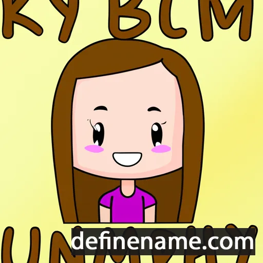 Kimberlynn cartoon