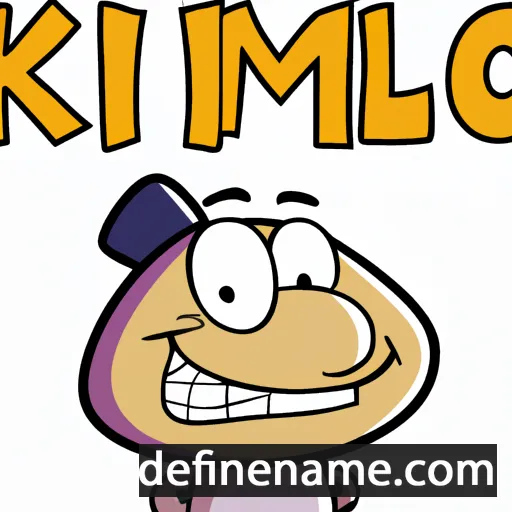 cartoon of the name Kimbilio