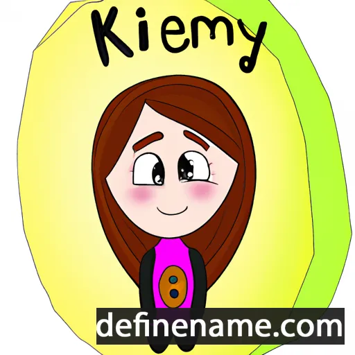 cartoon of the name Kimery