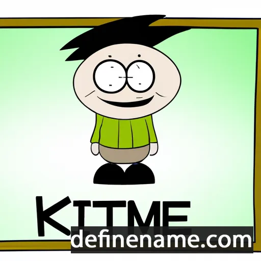 cartoon of the name Kimetz