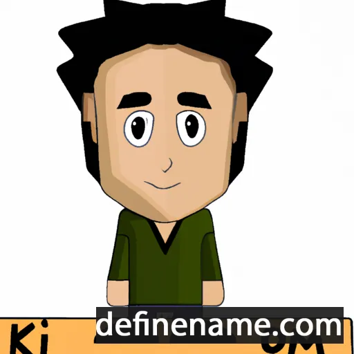 cartoon of the name Kimon