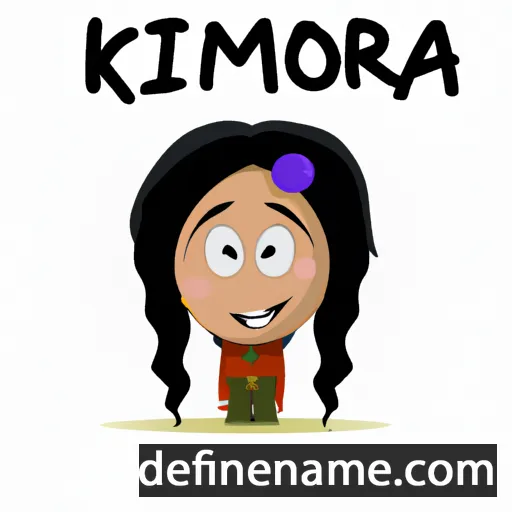 cartoon of the name Kimorah