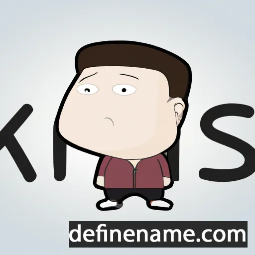 cartoon of the name Kims