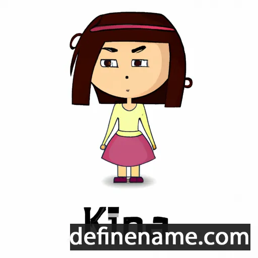 cartoon of the name Kina