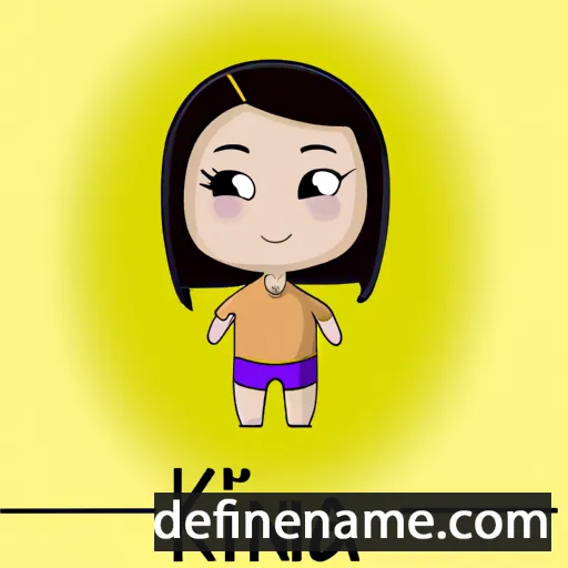 cartoon of the name Kina