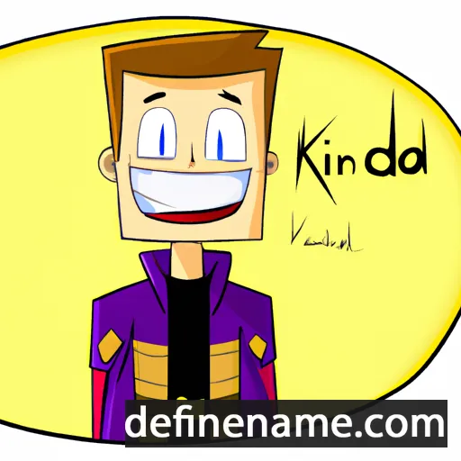 cartoon of the name Kincaid