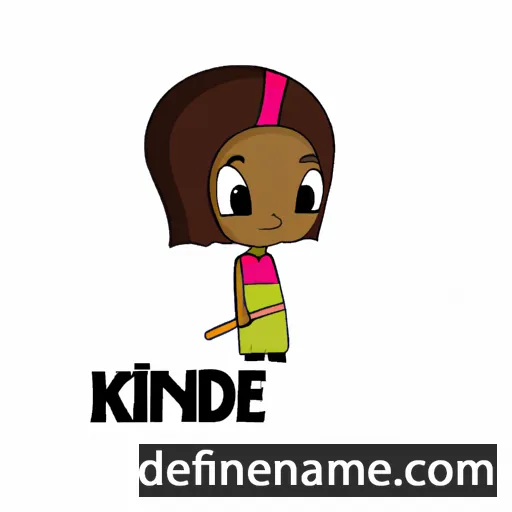 Kinède cartoon