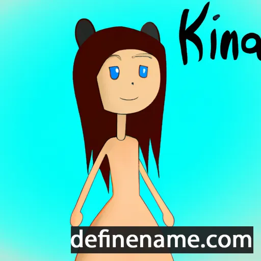 Kinia cartoon