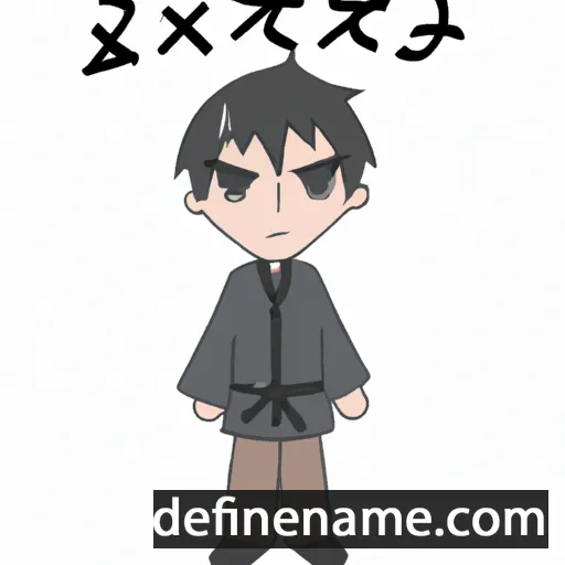 cartoon of the name Kinpei