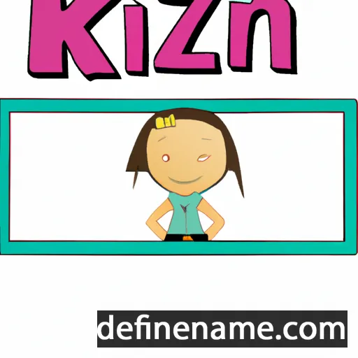 Kinzi cartoon