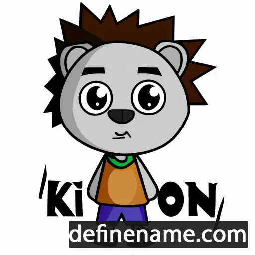 cartoon of the name Kion