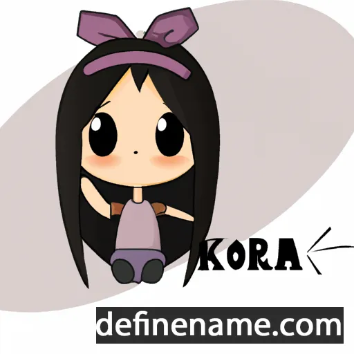 Kiora cartoon