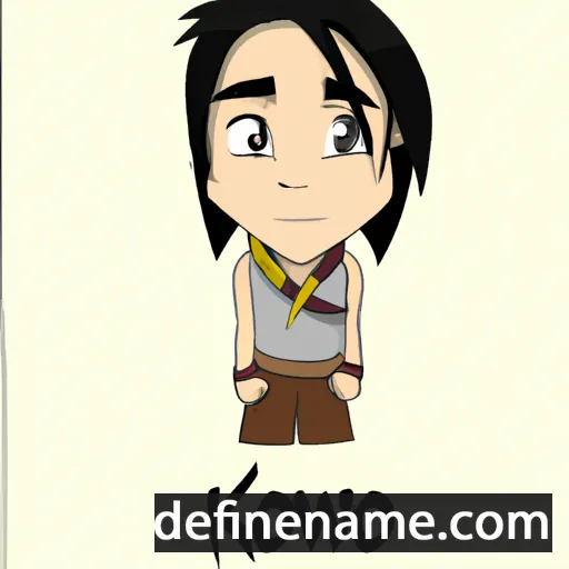 cartoon of the name Kiowa