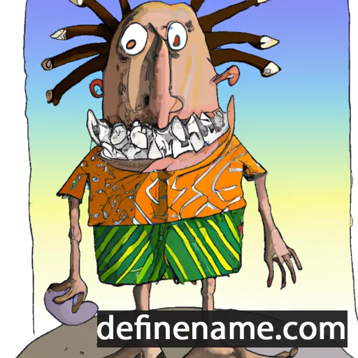 cartoon of the name Kiprijonas