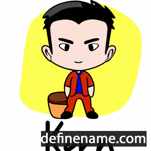 cartoon of the name Kiren