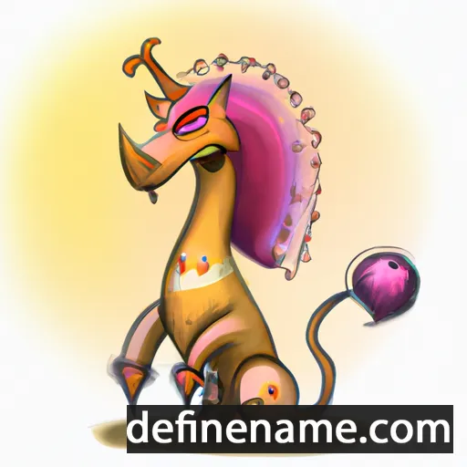 cartoon of the name Kirin