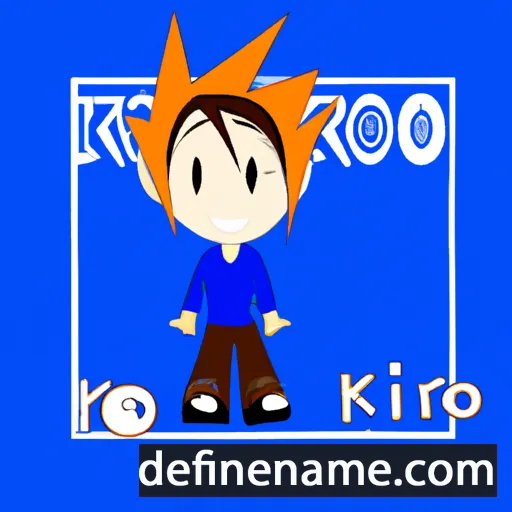 cartoon of the name Kirio