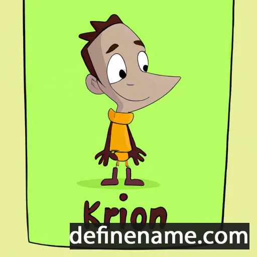 cartoon of the name Kirion