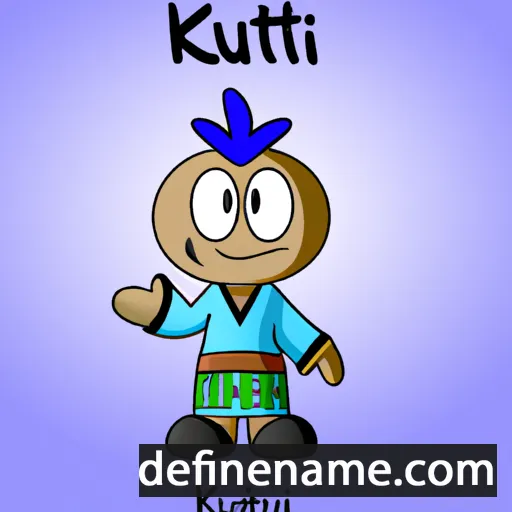 cartoon of the name Kiritapu