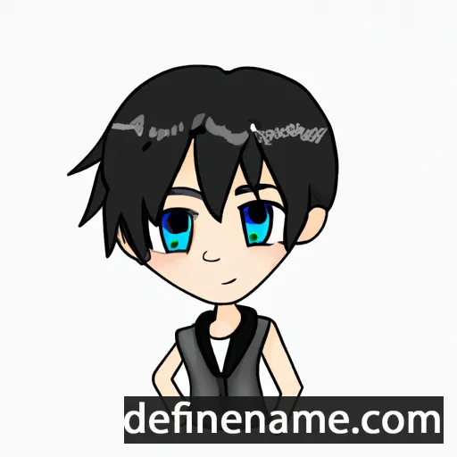 cartoon of the name Kirito