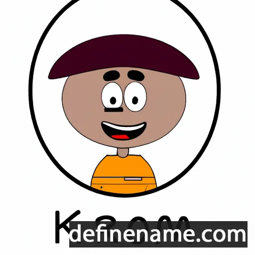 cartoon of the name Kirom