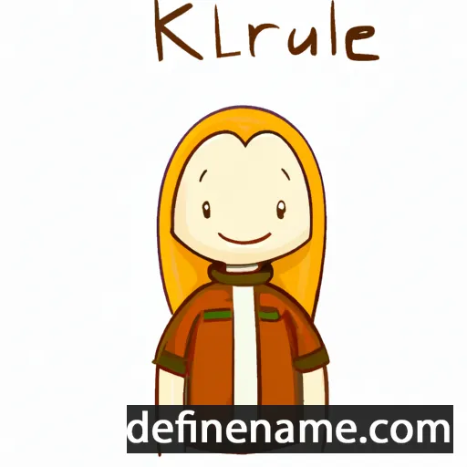 Kirralee cartoon