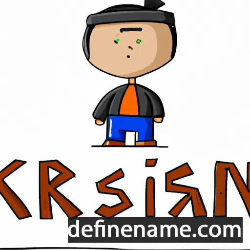 cartoon of the name Kirsan