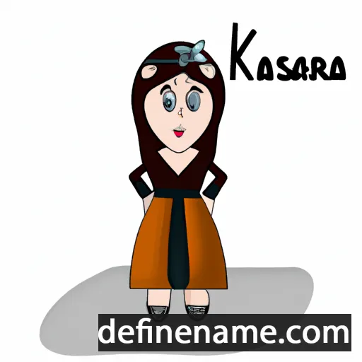 cartoon of the name Kirsana