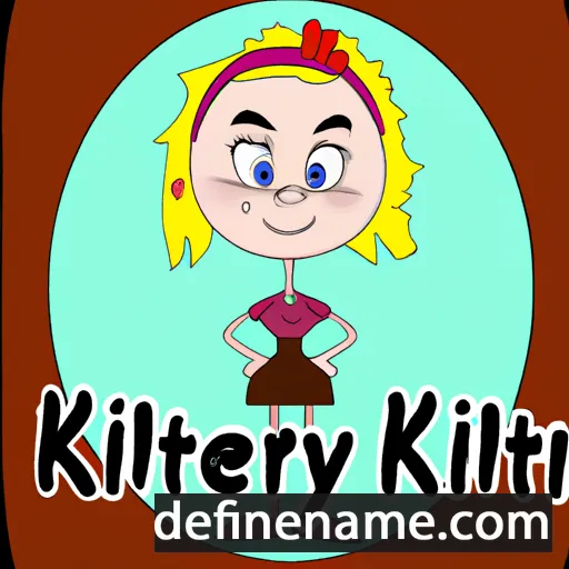 cartoon of the name Kirtly