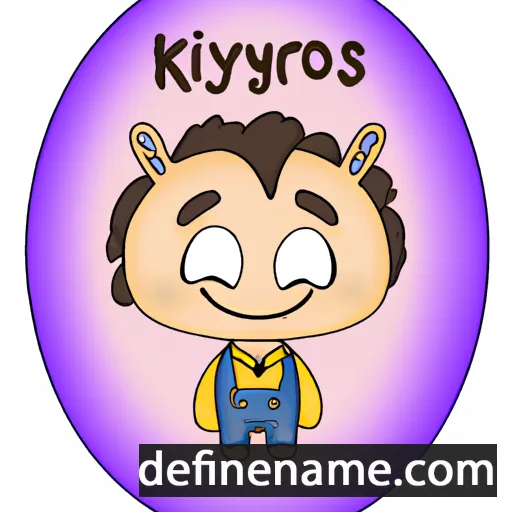 cartoon of the name Kirykos