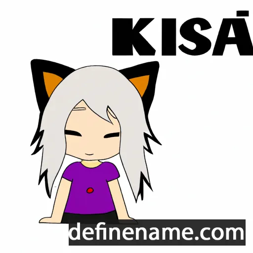 cartoon of the name Kisa