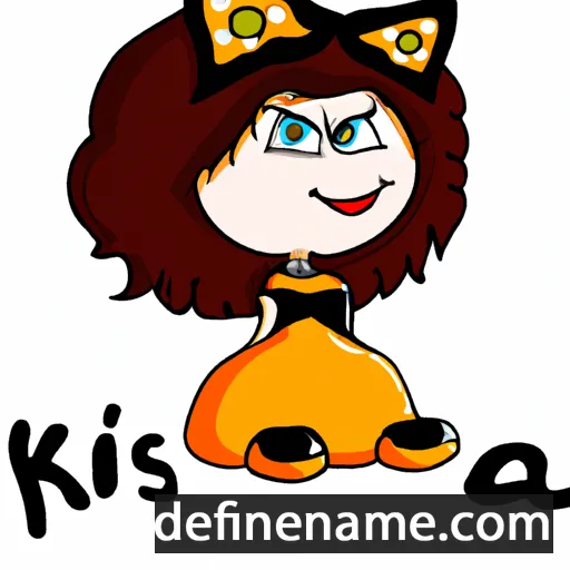 cartoon of the name Kissia