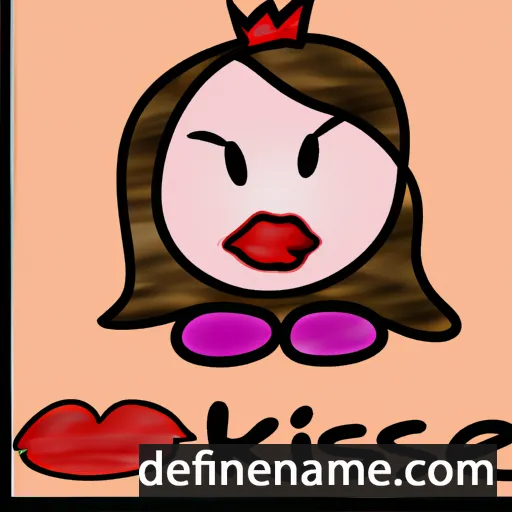 Kissie cartoon