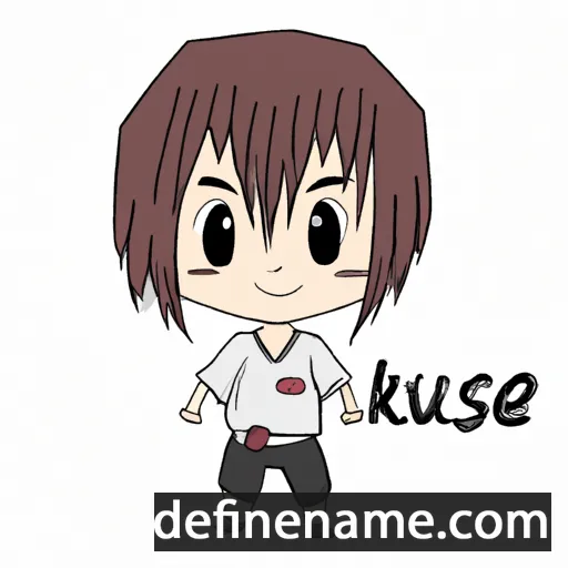 cartoon of the name Kisuke