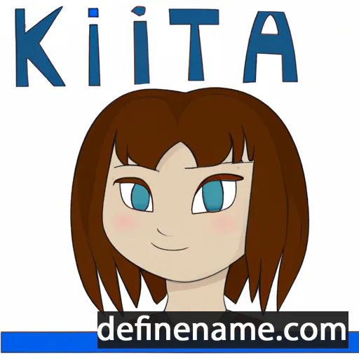 cartoon of the name Kita