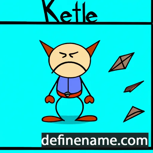 cartoon of the name Kitel