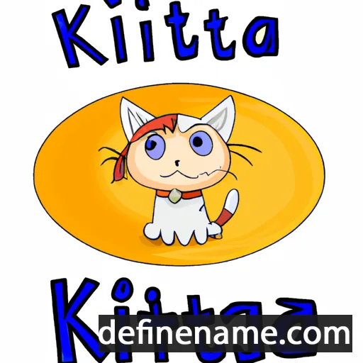 cartoon of the name Kitija