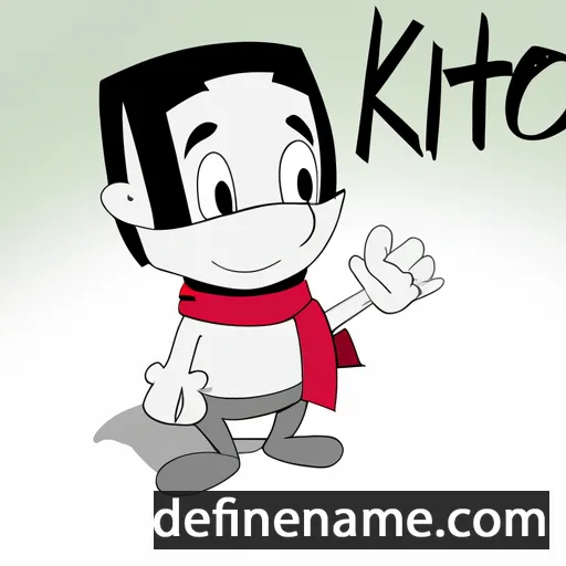 cartoon of the name Kito