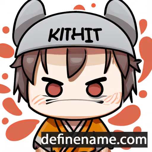 cartoon of the name Kitsuhito