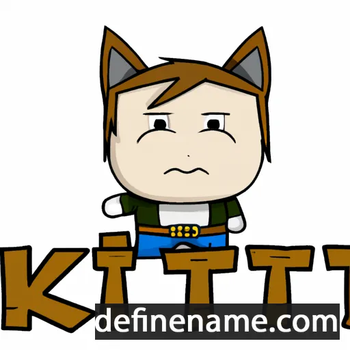 cartoon of the name Kitt