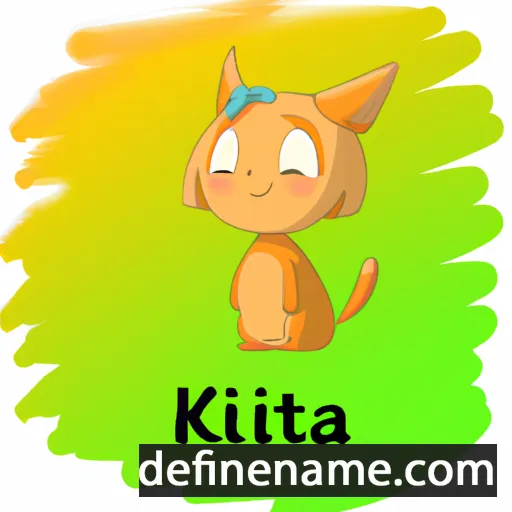 cartoon of the name Kittima