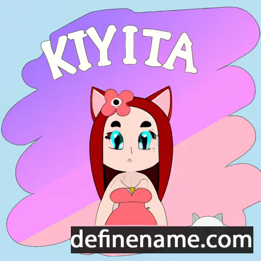 Kittiya cartoon