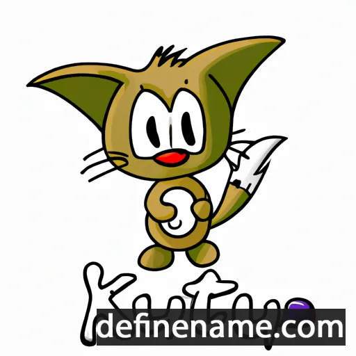 cartoon of the name Kituru