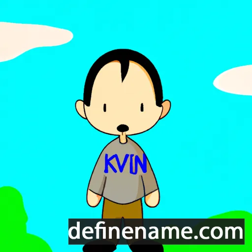 cartoon of the name Kivin