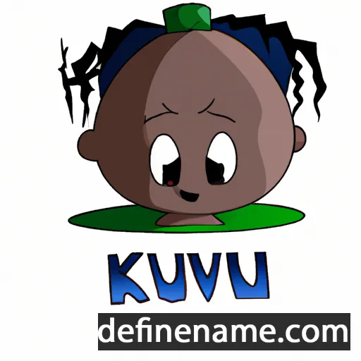 cartoon of the name Kivuvu