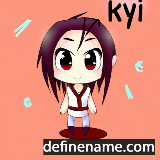 cartoon of the name Kiyi