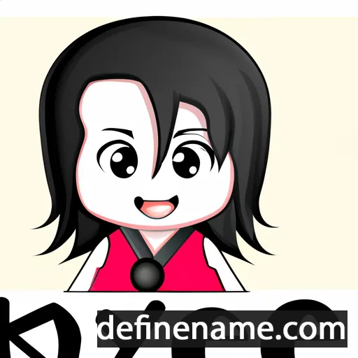 cartoon of the name Kiyoe