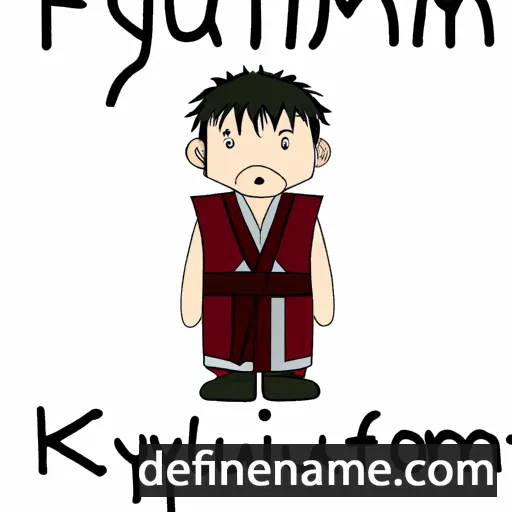 Kiyofumi cartoon