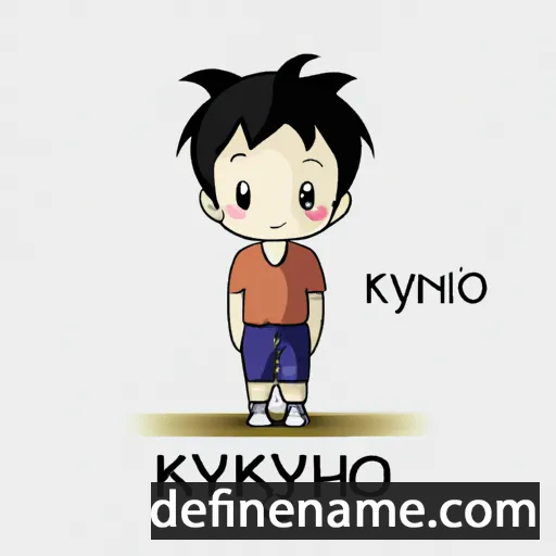 cartoon of the name Kiyohiko