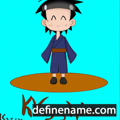 cartoon of the name Kiyohisa